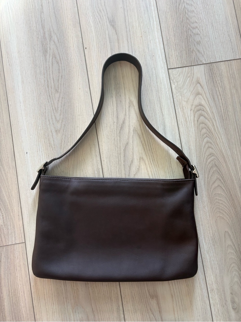 Vintage Coach Legacy Slim 9407 Shoulder Bag Brown Leather Purse USA